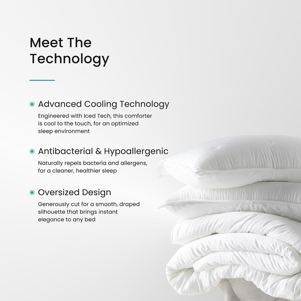 Iced Cooling Bamboo Comforter