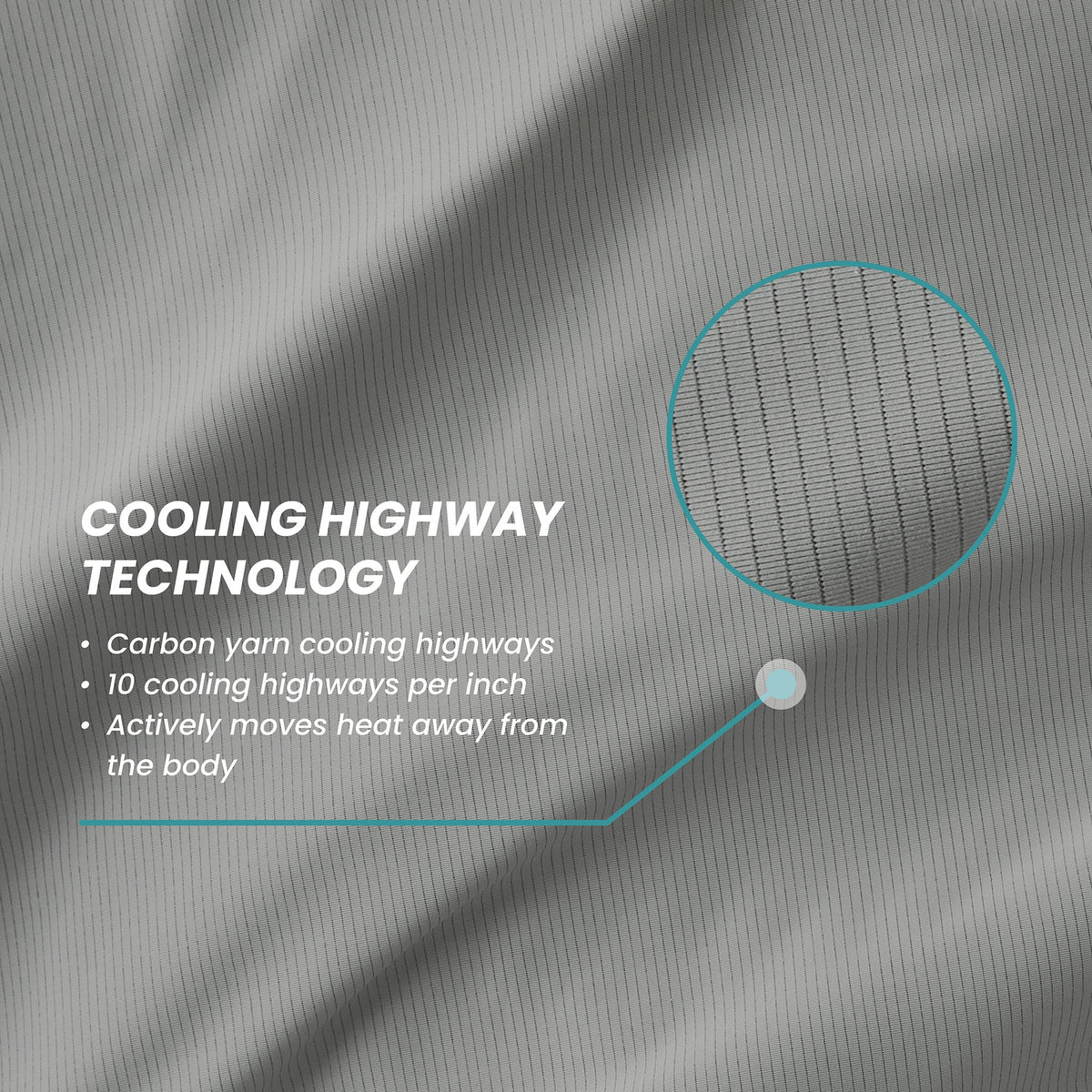 Graph-Iced Ultra Cold Performance Pillowcase Set