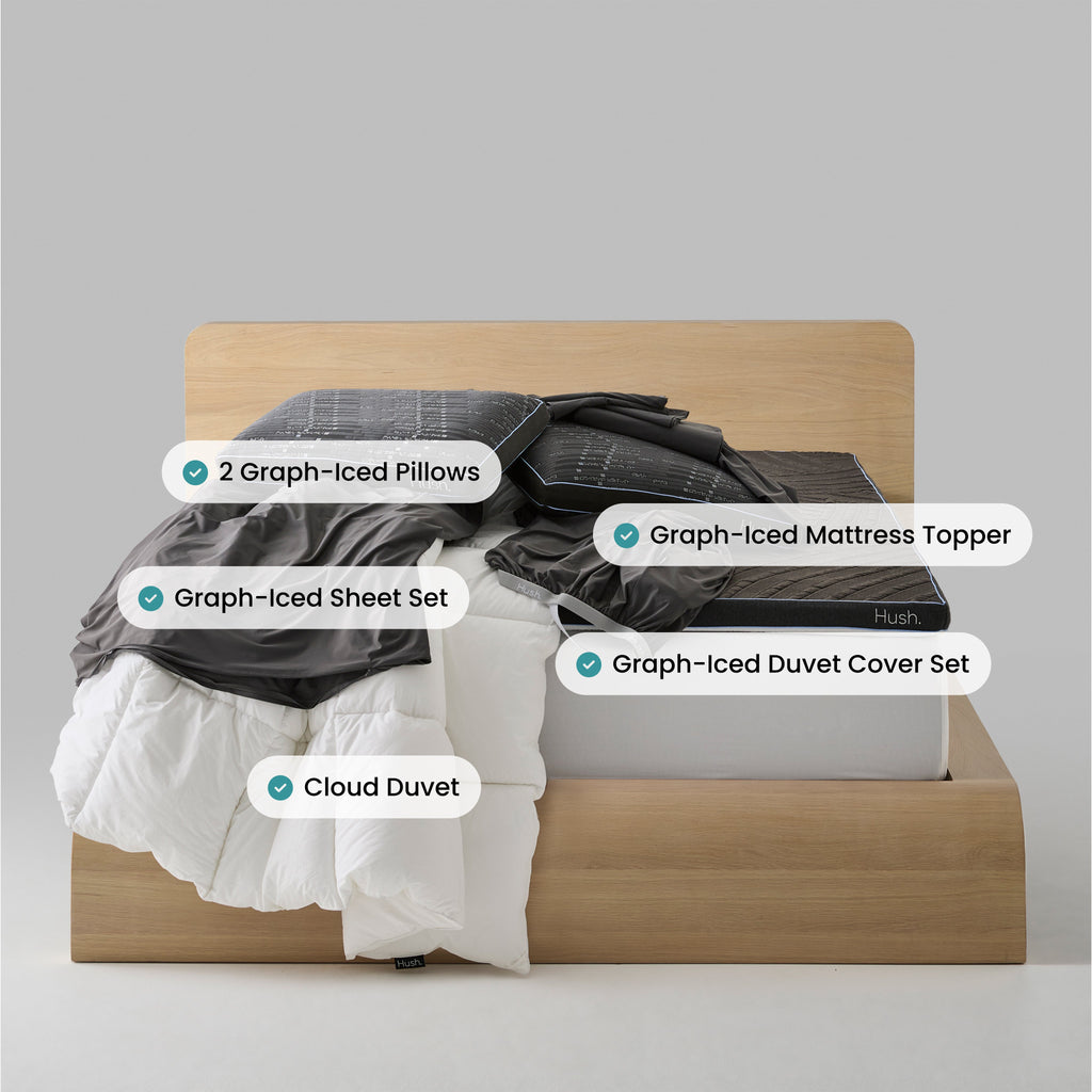 Graph-Iced Bedding & Topper Bundle