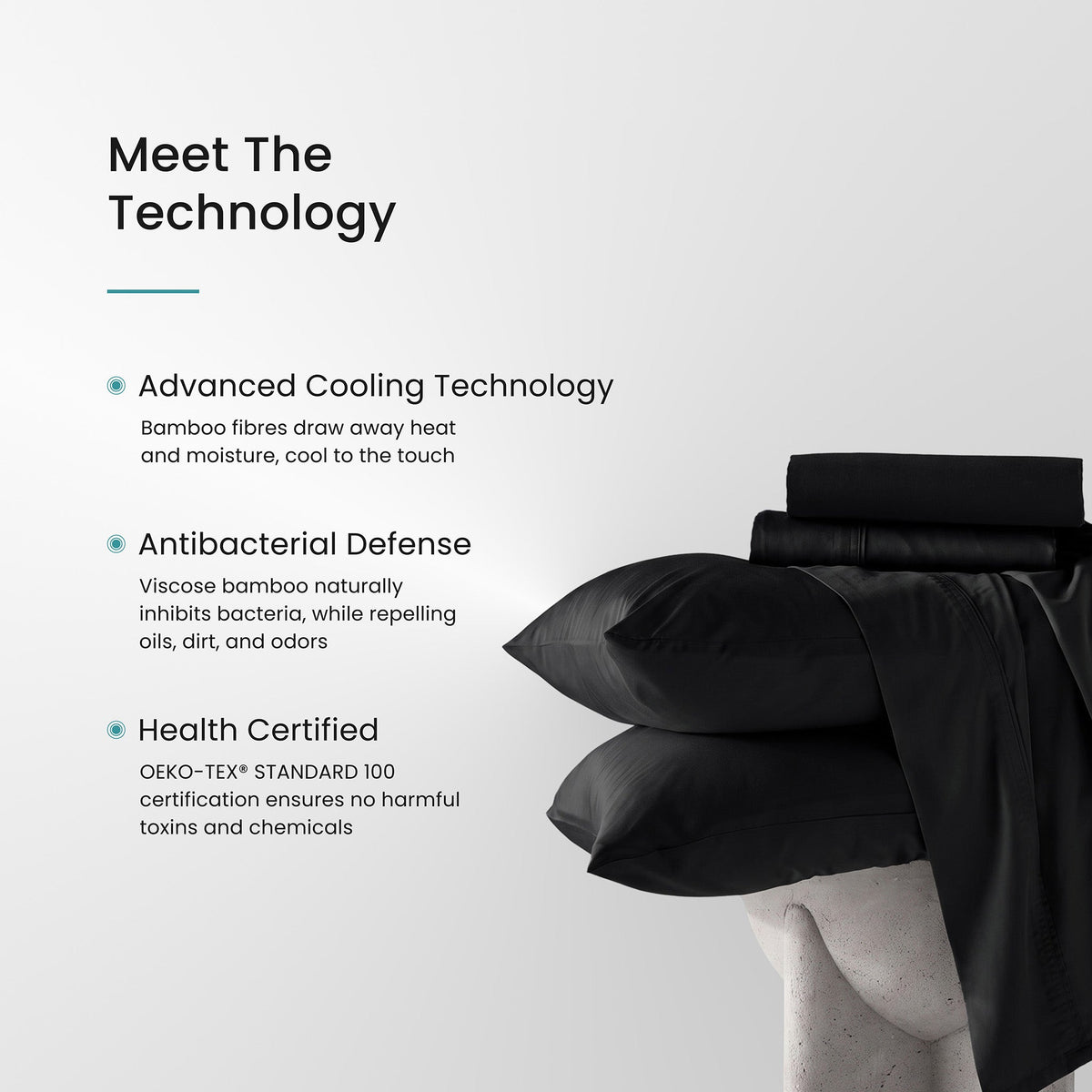 Iced Cooling Bamboo Sheet Set