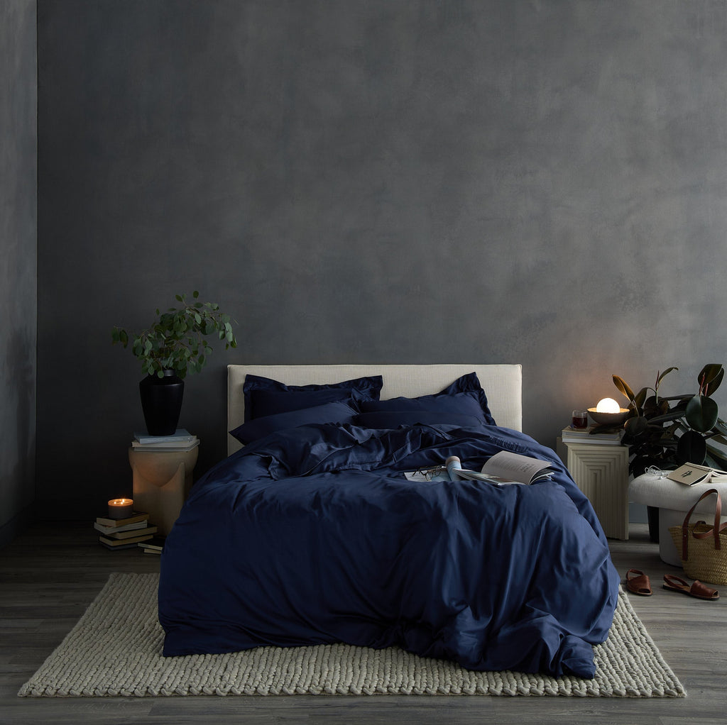 Iced Cooling Bamboo Duvet Cover Set