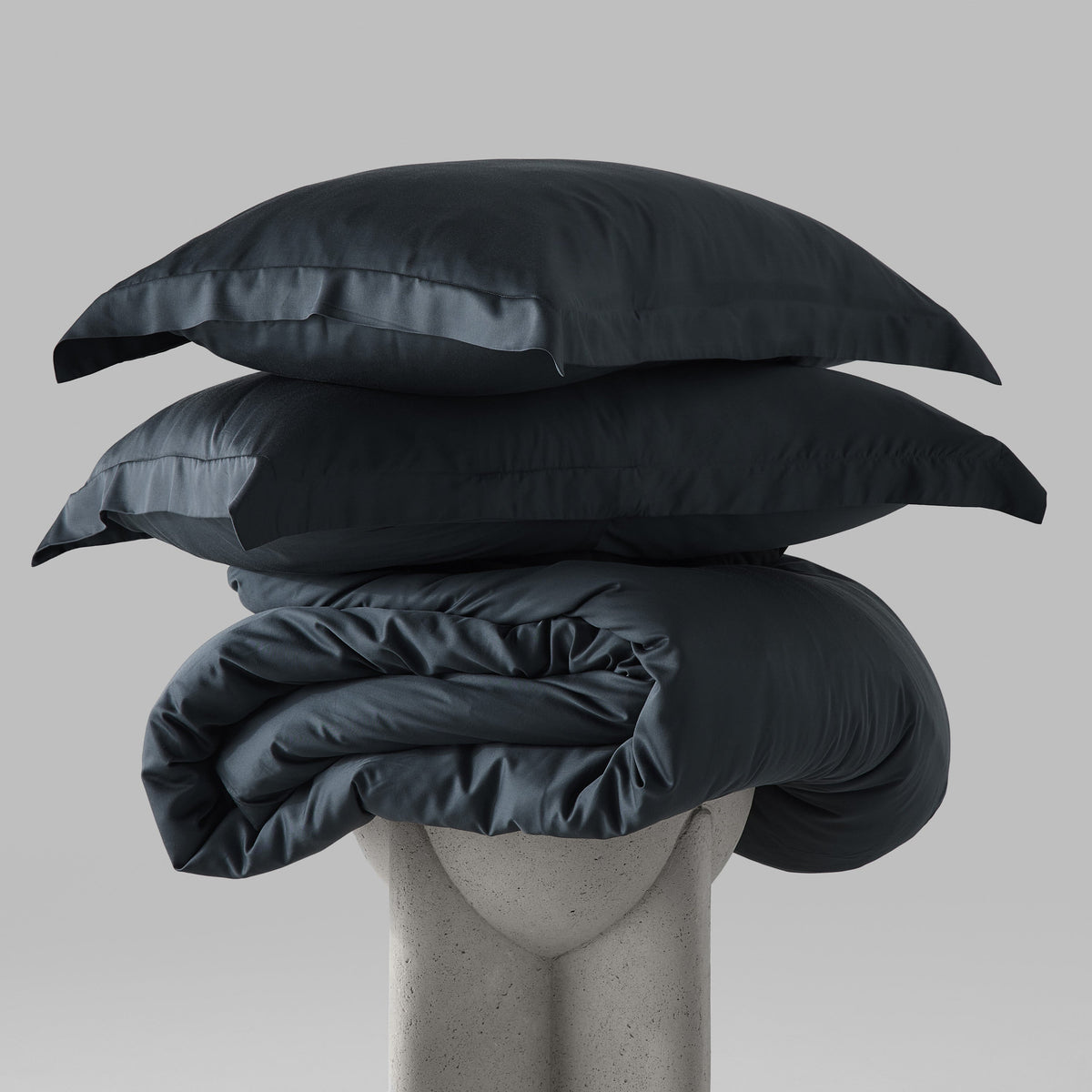 Iced Cooling Bamboo Duvet Cover Set
