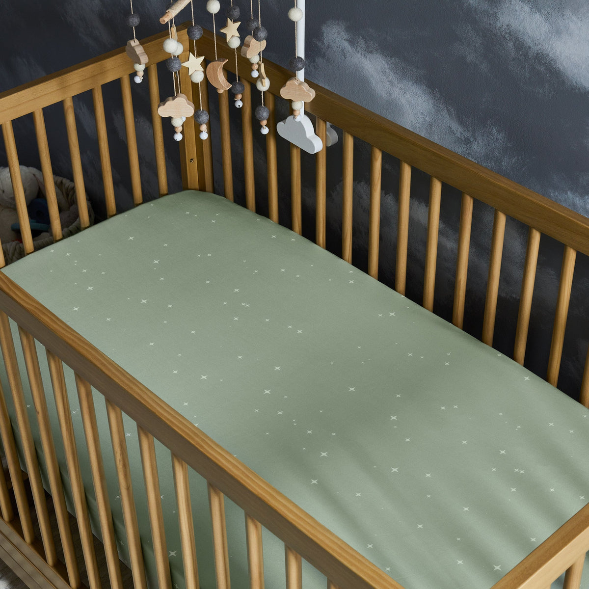 Hush Little Baby Soothing Crib Sheet Set