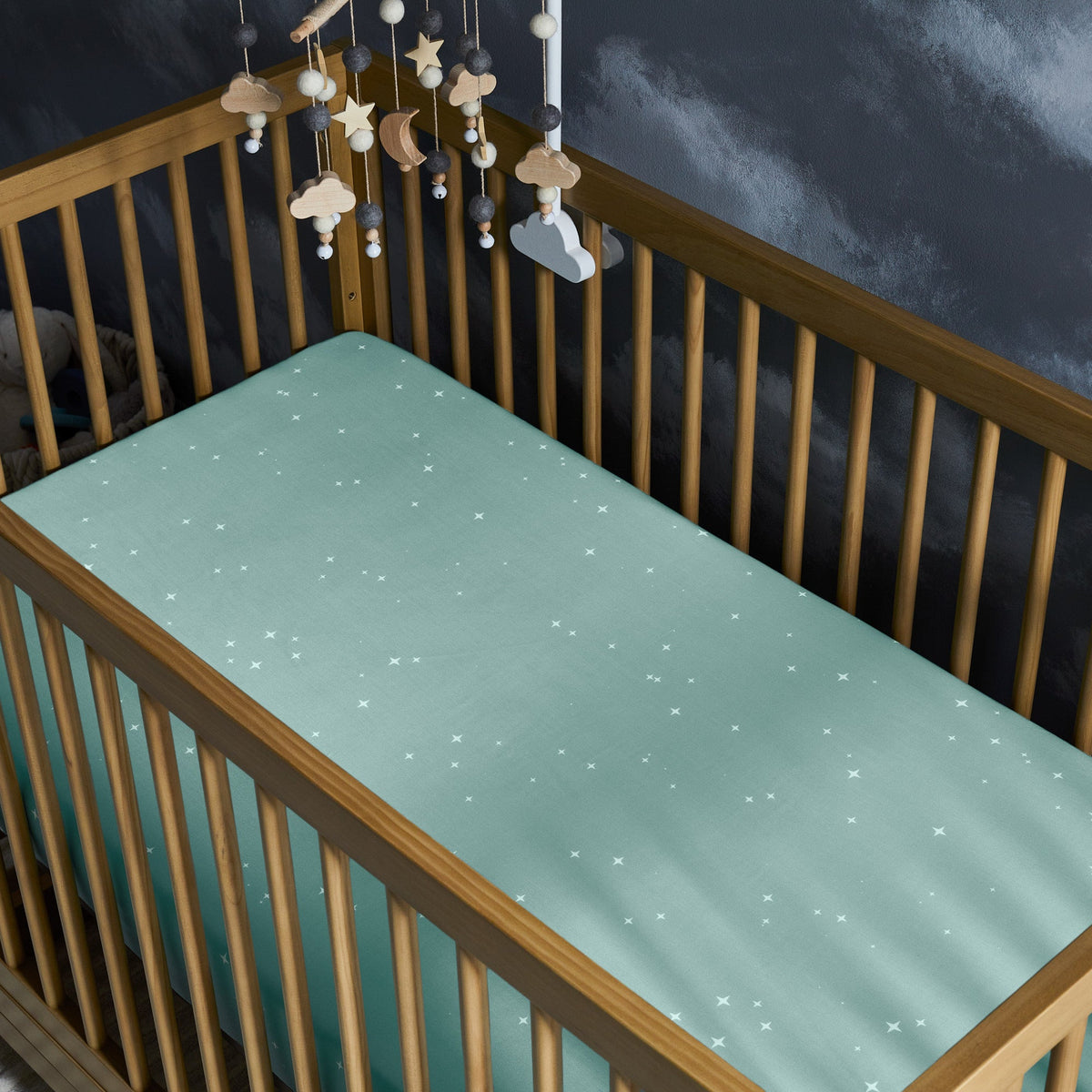 Hush Little Baby Soothing Crib Sheet Set