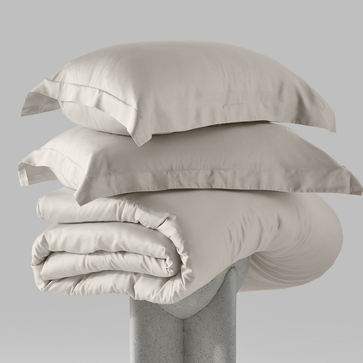 Iced Cooling Bamboo Duvet Cover Set