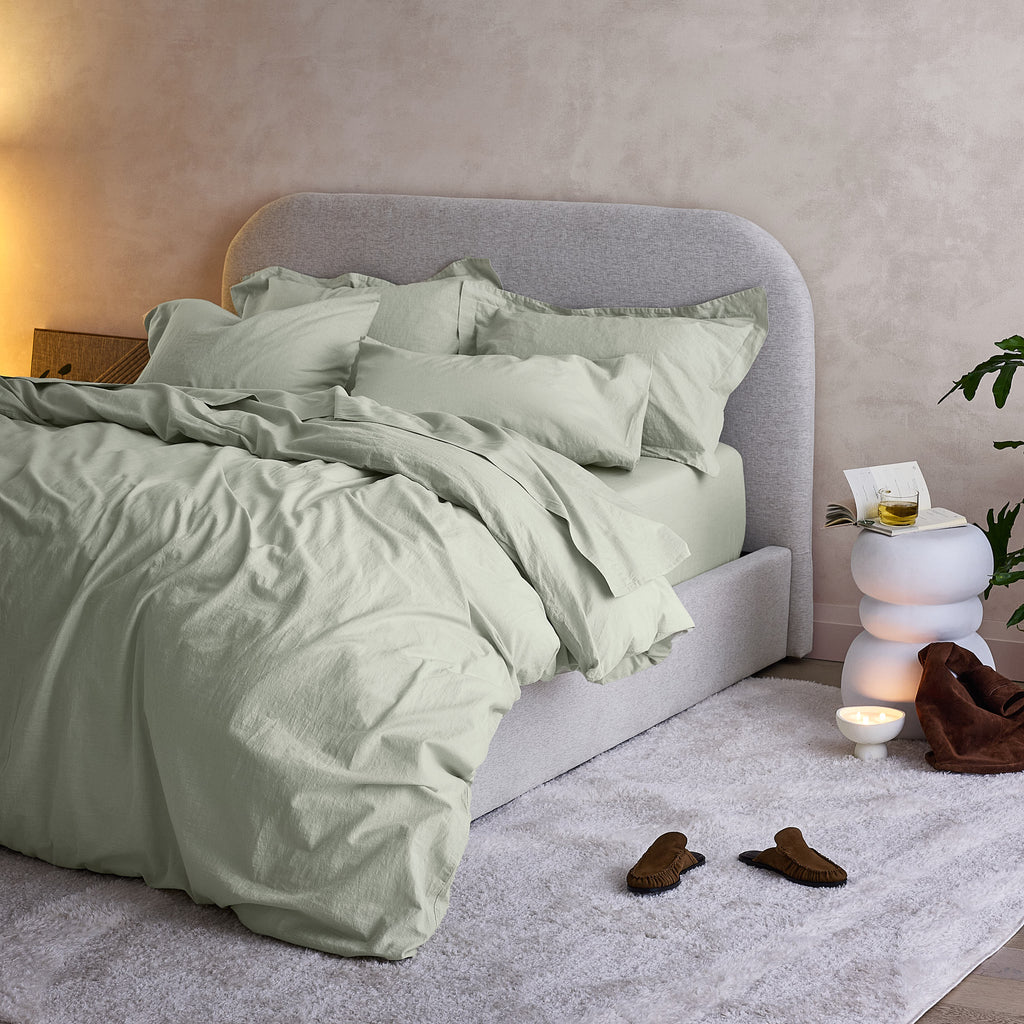 Cloud Relaxed Weave Sheet Set
