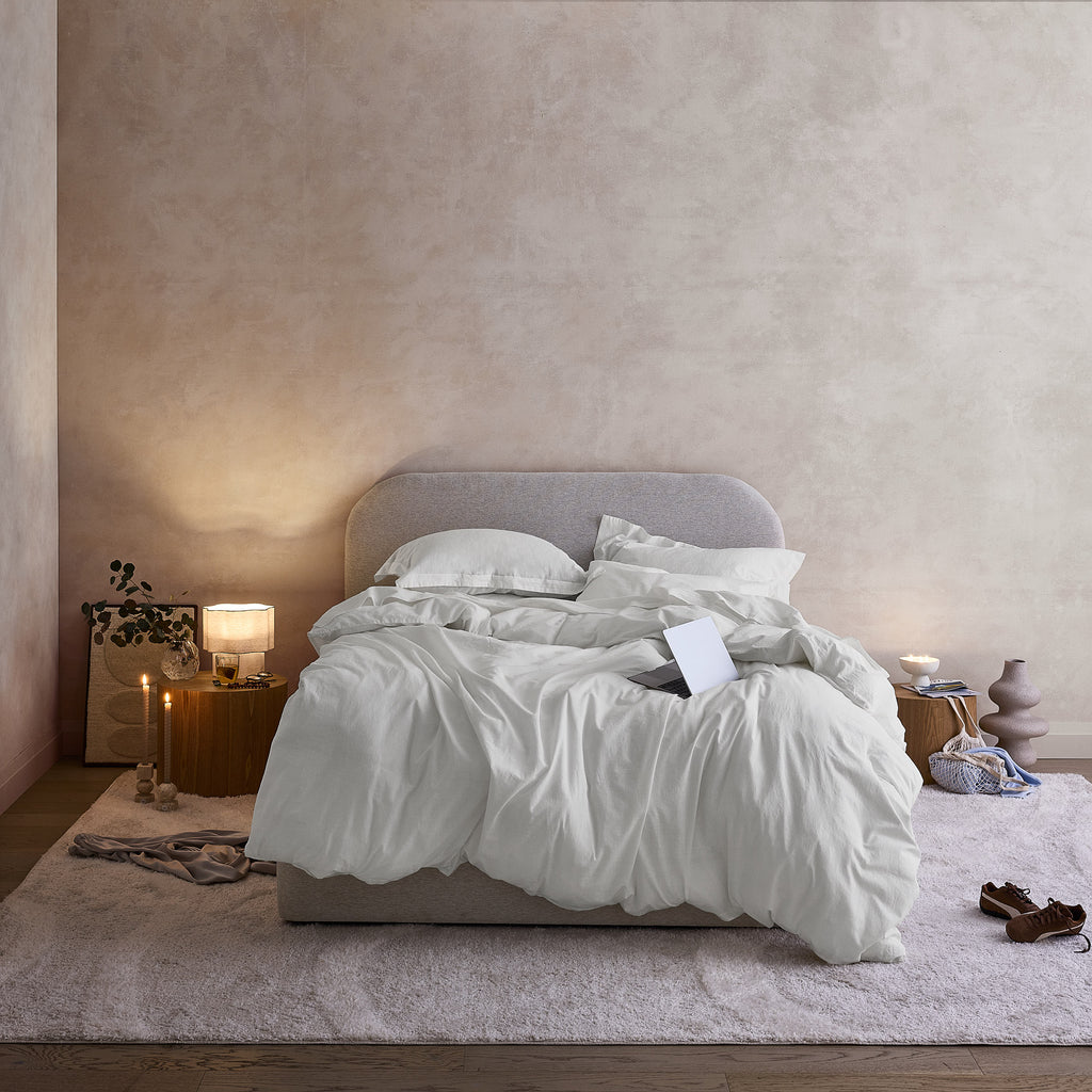 Cloud Relaxed Weave Duvet Cover Set