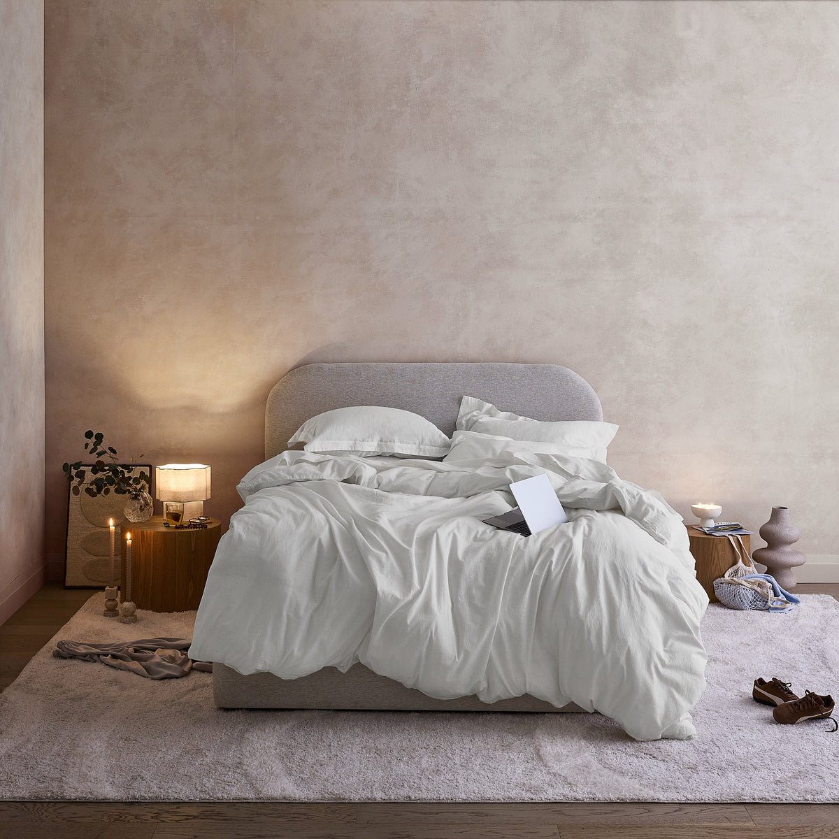 Cloud Relaxed Weave Pillowcase Set