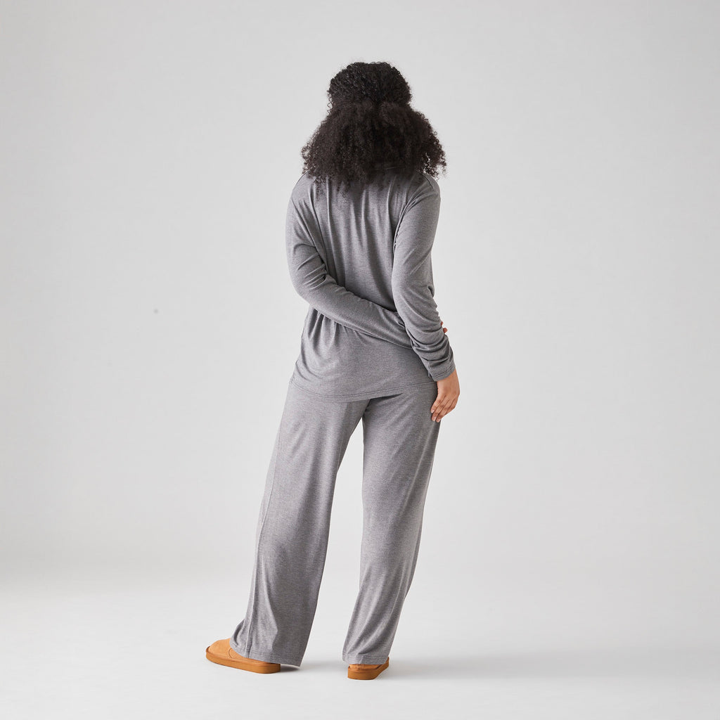 Iced Long PJ Top & Bottom Set