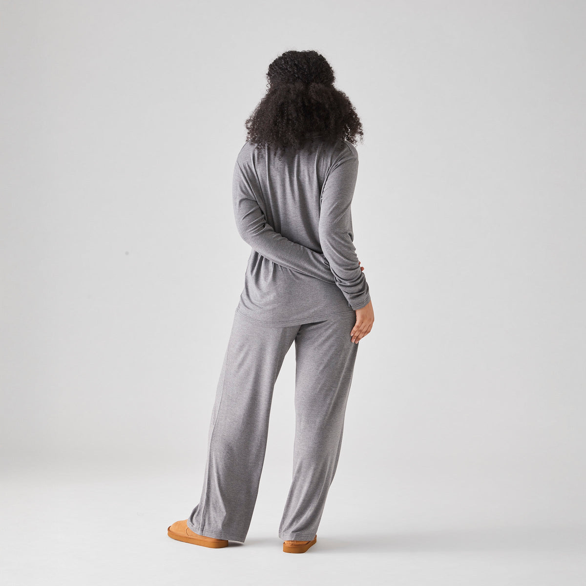 Iced Long PJ Top & Bottom Set