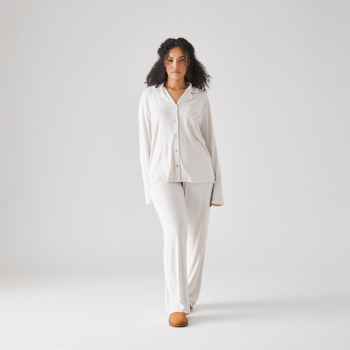Iced Long PJ Top & Bottom Set