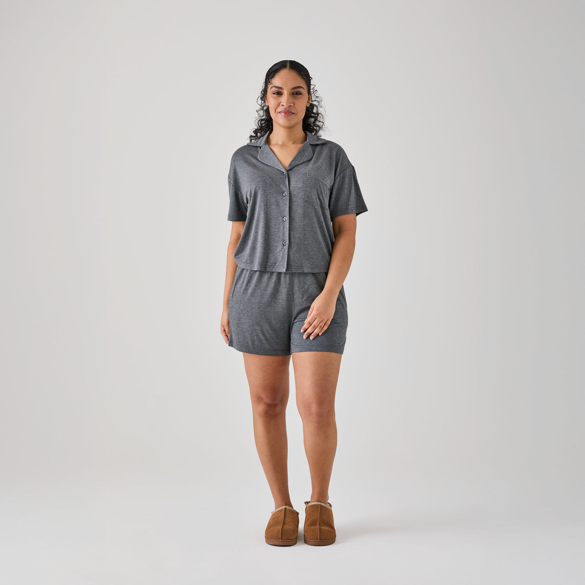 Iced Short PJ Top & Bottom Set