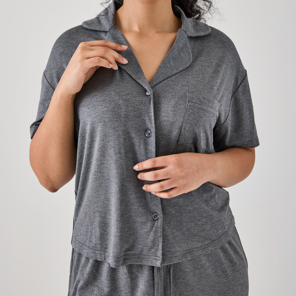 Iced Short PJ Top & Bottom Set