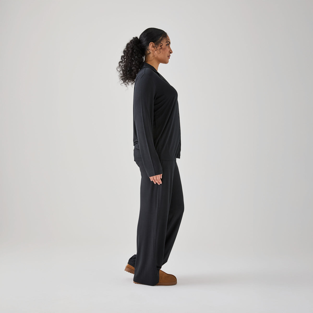 Iced Long PJ Top & Bottom Set