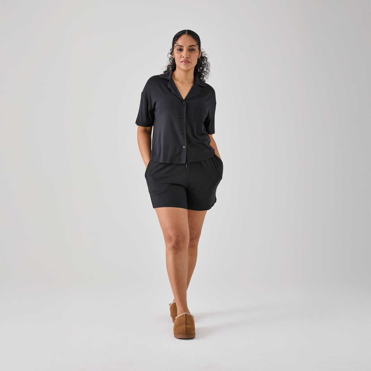 Iced Short PJ Top & Bottom Set