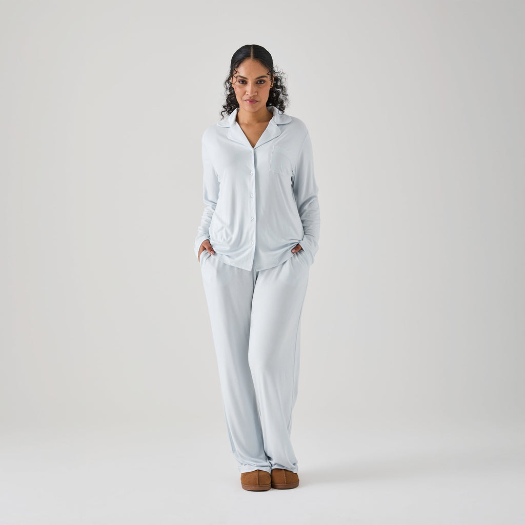 Iced Long PJ Top & Bottom Set
