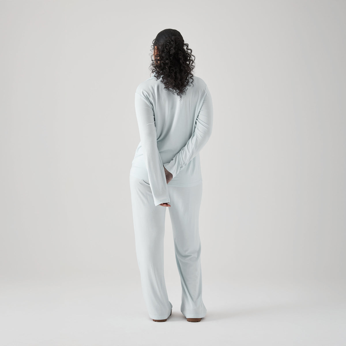Iced Long PJ Top & Bottom Set