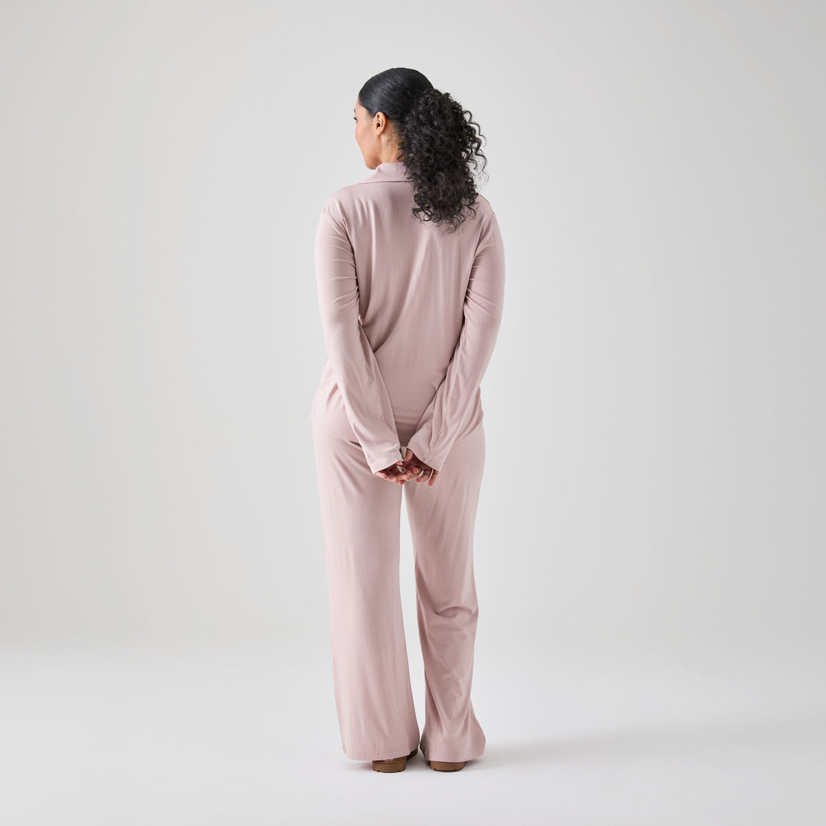 Iced Long PJ Top & Bottom Set