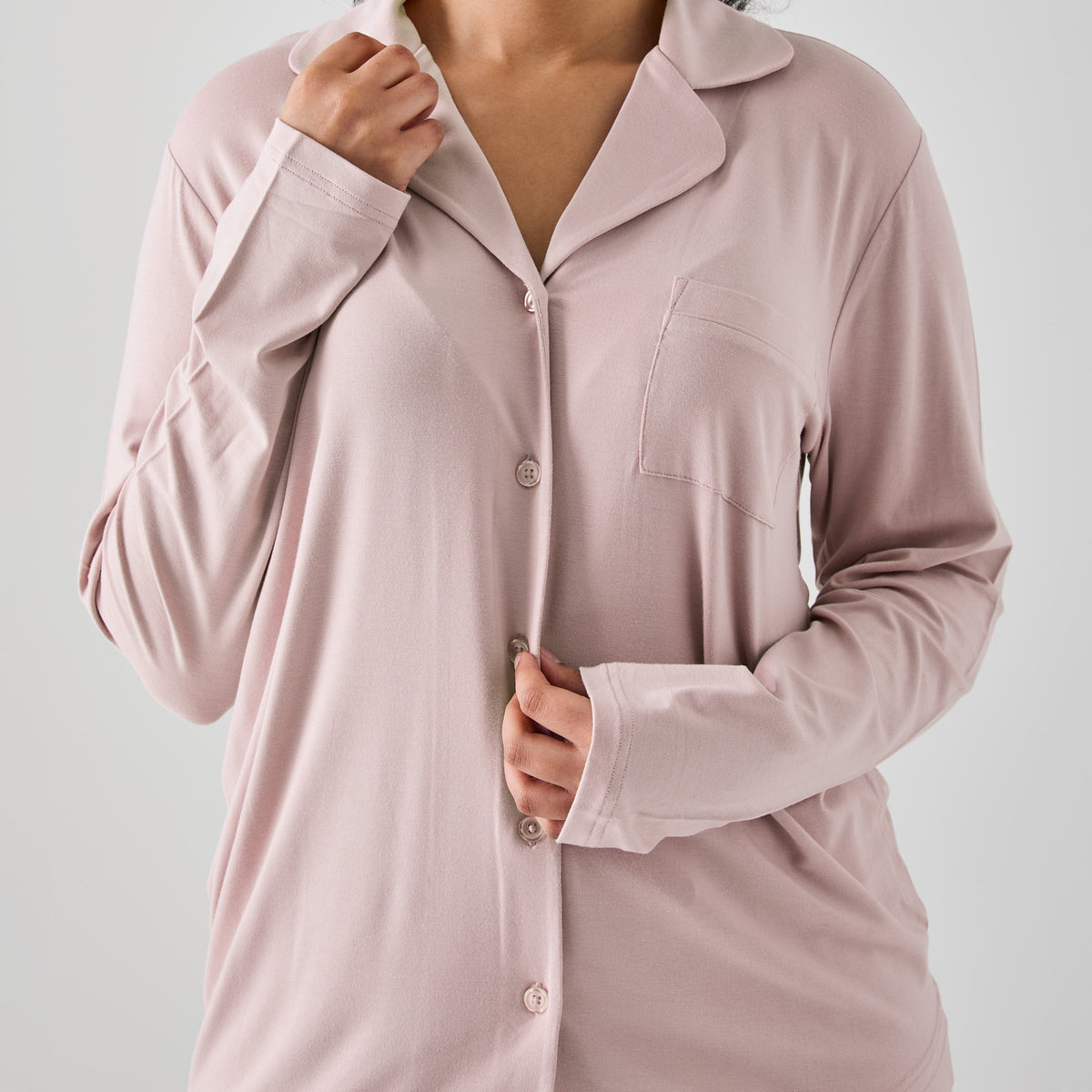 Iced Long PJ Top & Bottom Set